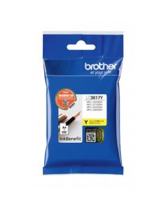 Brother LC-3617Y (inkoust yellow, 550 str. @ 5% draft)