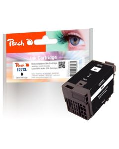 PEACH kompatibilní cartridge Epson No.27XL, T2711, REM, PI200-450, Black 20 ml