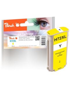 PEACH kompatibilní cartridge HP No. 72 (XL), žlutá, C9373A, 138ml