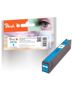 PEACH kompatibilní cartridge HP No. 913A, azurová, F6T77AE, 35ml