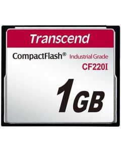 Transcend 1GB INDUSTRIAL TEMP CF220I CF CARD (SLC) Fixed disk and UDMA5