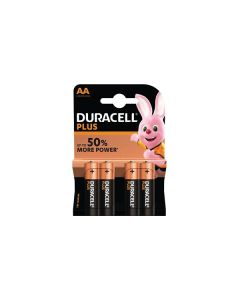 'Duracell MN1500B4 Duracell Plus AA 4 Pack