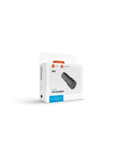 Autonabíječka FIXED s 2xUSB-C výstupem, podpora PD 3.0, 65W, černá