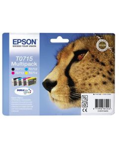 EPSON cartridge T0715 (black/cyan/magenta/yellow) multipack (gepard)