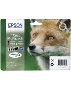 EPSON cartridge T1285 (black/cyan/magenta/yellow) multipack (liška)