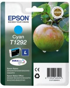 EPSON cartridge T1292 cyan (jablko)