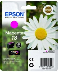 EPSON cartridge T1803 magenta (sedmikráska)