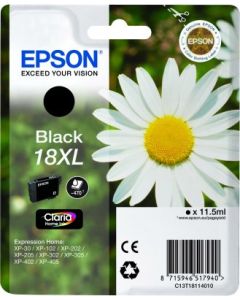 EPSON cartridge T1811 black (sedmikráska) XL