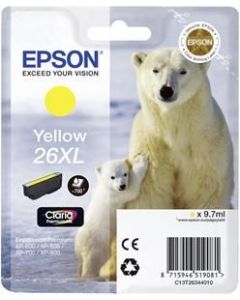 EPSON cartridge T2634 yellow (lední medvěd) XL