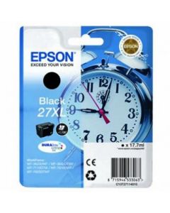 EPSON cartridge T2711 black (budík) XL