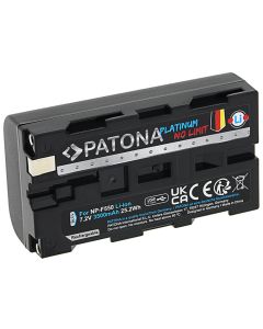 PATONA baterie pro digitální kameru Sony NP-F550/F330/F750 3500mAh Li-Ion Platinum USB-C nabíjení