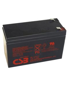 CSB 12V 7,2Ah olověný akumulátor (12V/7,2Ah - Faston 250)