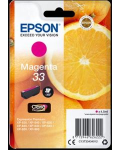 EPSON cartridge T3343 magenta (pomeranč)