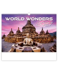 Nástěnný kalendář 2027 World Wonders