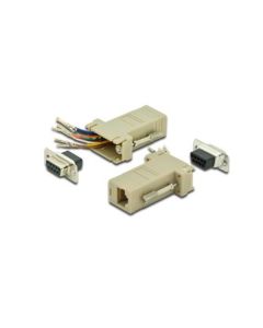 Digitus sériový adaptér,  RS 232 DB9, RJ45, Modular, DB9 F, RJ45 F
