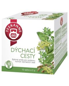 Bylinný čaj Teekanne dýchací cesty, 10x 2 g