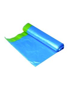 Pytle na odpad – zatah., 30l, 12 mic, 15 ks, modré