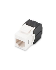 Digitus CAT 5e Keystone Jack, nestíněný RJ45 na LSA, připojení bez použití nástrojů