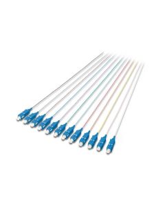 Digitus SC Fiber Pigtail , Loose Buffer, 09/125 µ 12 Pcs., Color code DIN IEC 304, Singlemode, OS2 Length 2m