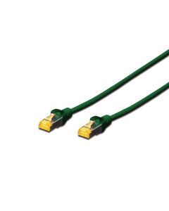 Digitus CAT 6A S-FTP patch cable, Cu, LSZH AWG 26/7, length 2 m, color grün