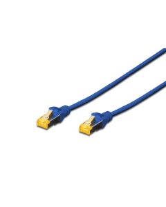 Digitus CAT 6A S-FTP patch cable, Cu, LSZH AWG 26/7, length 7 m, color blue