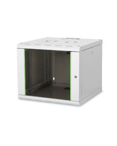 Digitus 9U nástěnná skříňka, Unique Series 509x600x600 mm, barva šedá (RAL 7035)