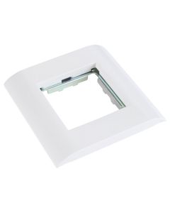 Solarix Rámeček pro SXF-M French style moduly 80 x 80mm bílý, SXF-R-2-WH