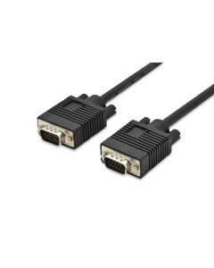 Digitus Připojovací kabel monitoru VGA, HD15 M / M, 3 m, 3Coax / 7C, 2xferit, bl