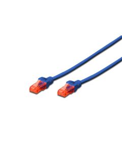 Digitus CAT 6 U-UTP patch cable, Cu, LSZH AWG 26/7, length 0.25 m, color blue