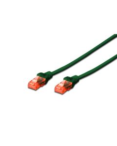Digitus CAT 6 U-UTP patch cable, Cu, LSZH AWG 26/7, length 5 m, color green