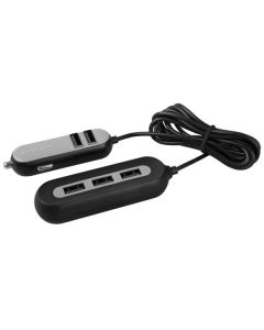AVACOM CarHUB nabíječka do auta 5x USB výstup, černá
