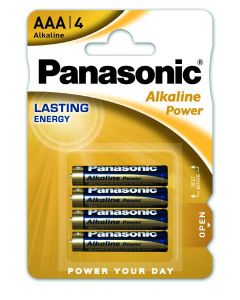 Panasonic LR03 Alkaline Power (alkalická; AAA; 1,5V; BL4) 4ks - Blister