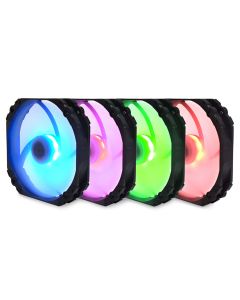 SCYTHE KF1425FD18R-P Kaze Flex 140 mm Round RGB PWM Fan 300-1800 rpm