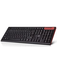 CONNECT IT Multimediální bezdrátová klávesnice, 2,4GHz, USB, CZ + SK layout, černá