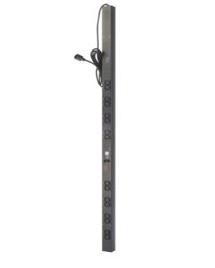 APC Rack PDU, Metered, Zero U, 10A, C14 ->(16) C13