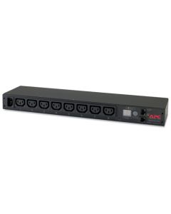 APC Rack PDU, Metered, 1U, 10A/230V, C14 ->(8) C13