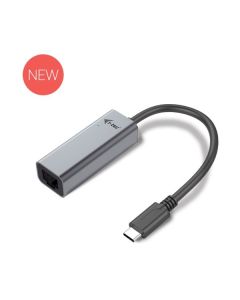 i-Tec USB-C METAL Gigabit Ethernet 10/100/1000 adaptér, LED, RJ45