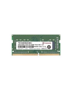 Transcend paměť 8GB Industrial SODIMM DDR4 2400 1Rx8 CL17