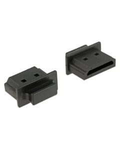 Delock Prachová záslepka pro HDMI-A samice s uchopením 10 kusů černá