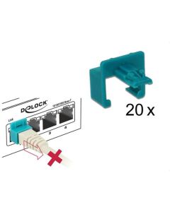 Delock RJ45 bezpečnostní spona startovací sada 20 kusů
