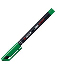 Permanentní popisovač STABILO OHPen 841S, zelený