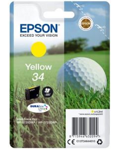 EPSON cartridge T3464 yellow (golfový míček)