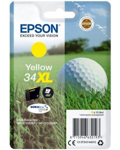EPSON cartridge T3474 yellow (golfový míček) XL
