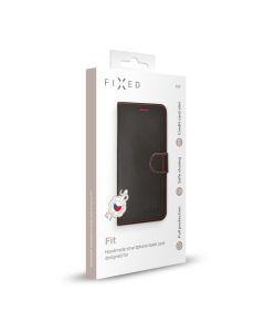 Pouzdro typu kniha FIXED FIT pro Apple iPhone 11 Pro Max, černé