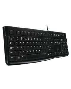 Logitech klávesnice K120, DE, USB, černá