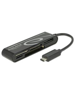 Delock USB 2.0 čtečka karet USB Type-C™ samec 5 slotů