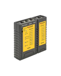 Delock Cable Tester RJ45 / RJ12 + Portfinder