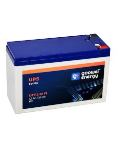 GOOWEI ENERGY Pb záložní akumulátor VRLA AGM 12V/7,2Ah (OT7.2-12 F1) Faston 4,7 mm