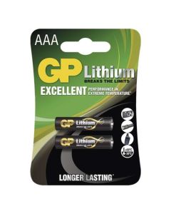 GP AAA Lithium lithiová - 2 ks