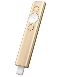 Logitech prezentér Spotlight , 3D akcelerometr a gyroskop, zlatý